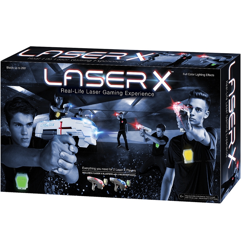 Laser X Zestaw dwóch Pistoletów na podczerwień